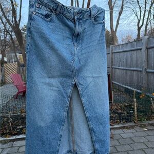 Denim Maxi skirt GARAGE